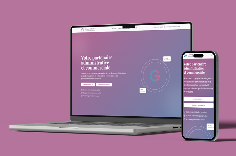 Site vitrine GC Administration