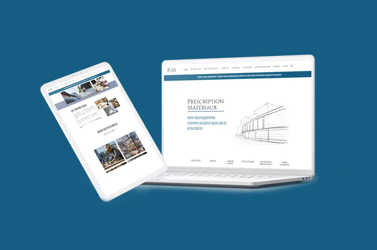 Application web Prescription Matériaux