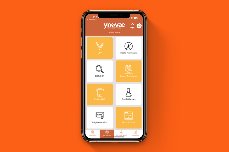Application mobile Seine Yonne - Agronomie