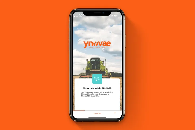 Application mobile Seine Yonne - Ecran d'accueil