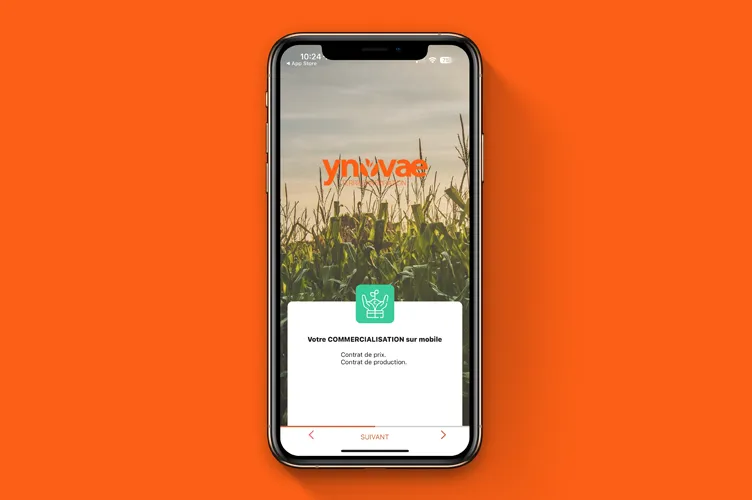 Application mobile Seine Yonne - Deuxième écran d'accueil